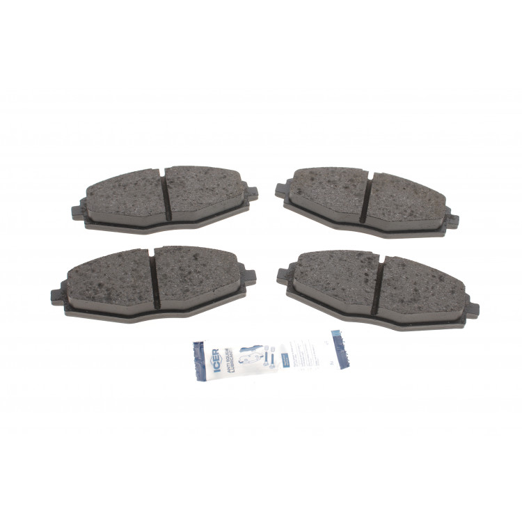 Колодки гальмівні (передні) Daewoo Lanos/Sens/Matiz 97-/Chevrolet Matiz/Spark 05-