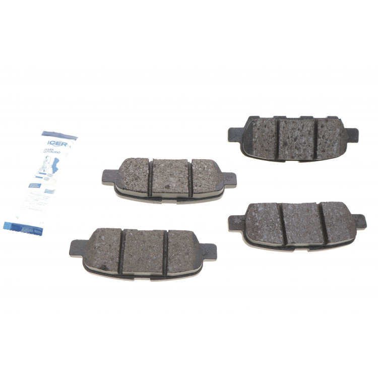 Колодки гальмівні (задні) Renault Koleos 08-/Nissan Qashqai/Tiida 07-13/Teana/X-Trail 01-13