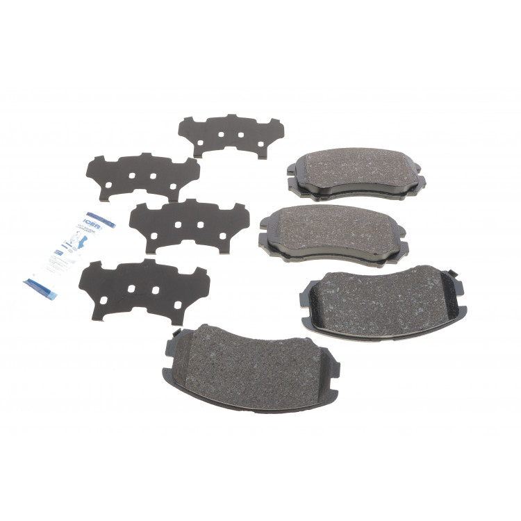 Колодки гальмівні (передні) Hyundai Sonata/Elantra 01-11/ix20 10-/Tucson/Kia Sportage/Carens 04-