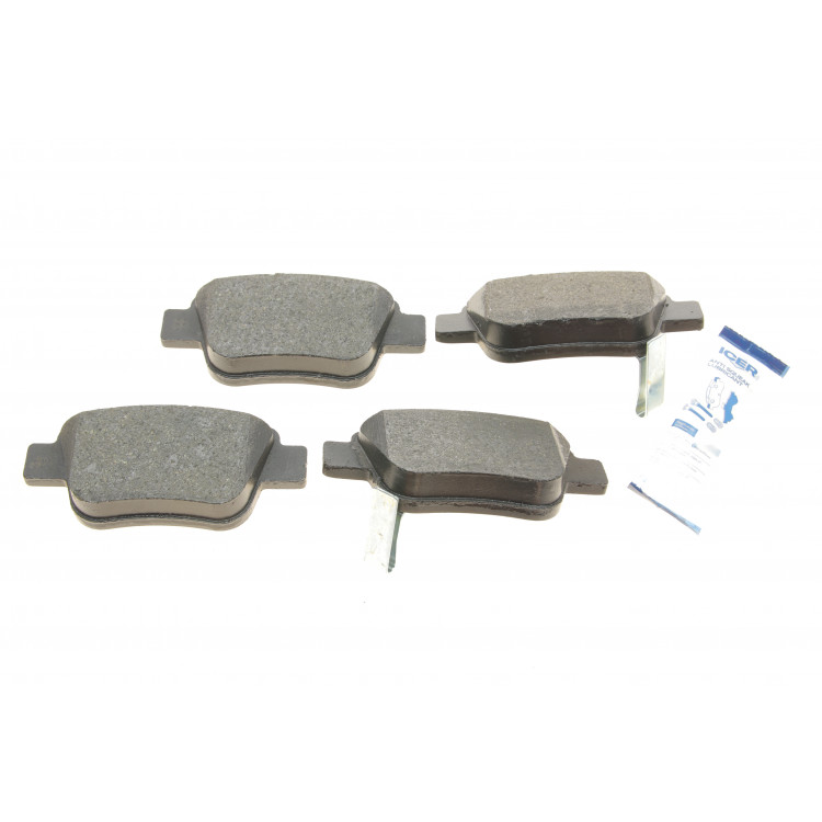 Колодки гальмівні (задні) Toyota Avensis 03-08/Corolla Verso 04-09