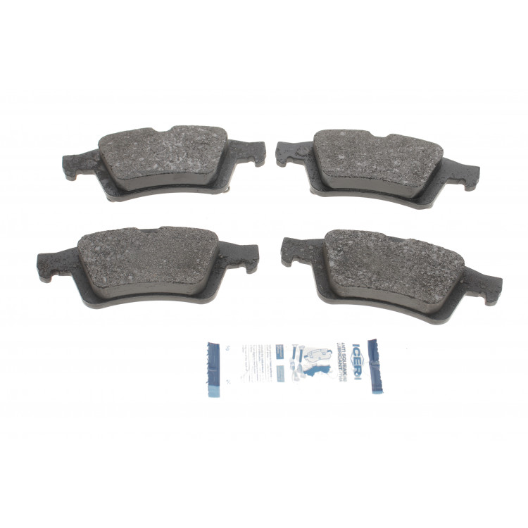 Колодки гальмівні (задні) Ford Focus II/Volvo S40/V50//Mazda 3 04-14/Mazda 5 05-