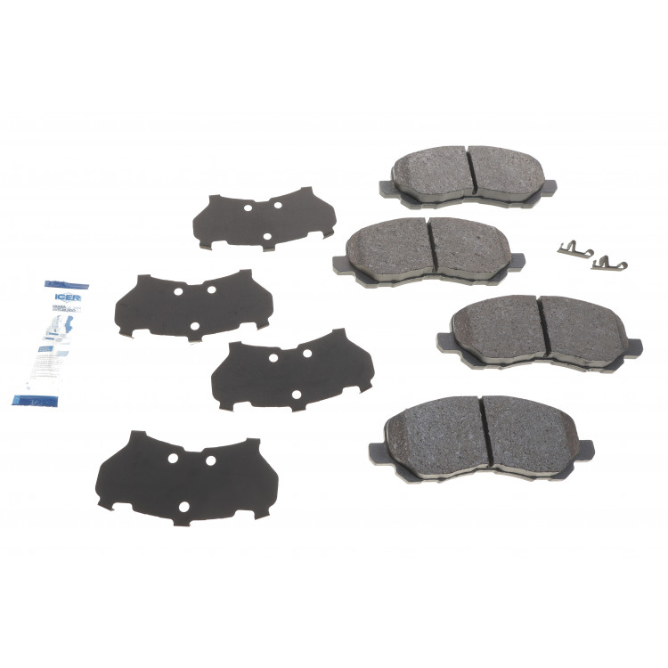 Колодки гальмівні (передні) Citroen C4/Peugeot 4008 12-/Mitsubishi Lancer/Outlander 03-/Jeep/Dodge