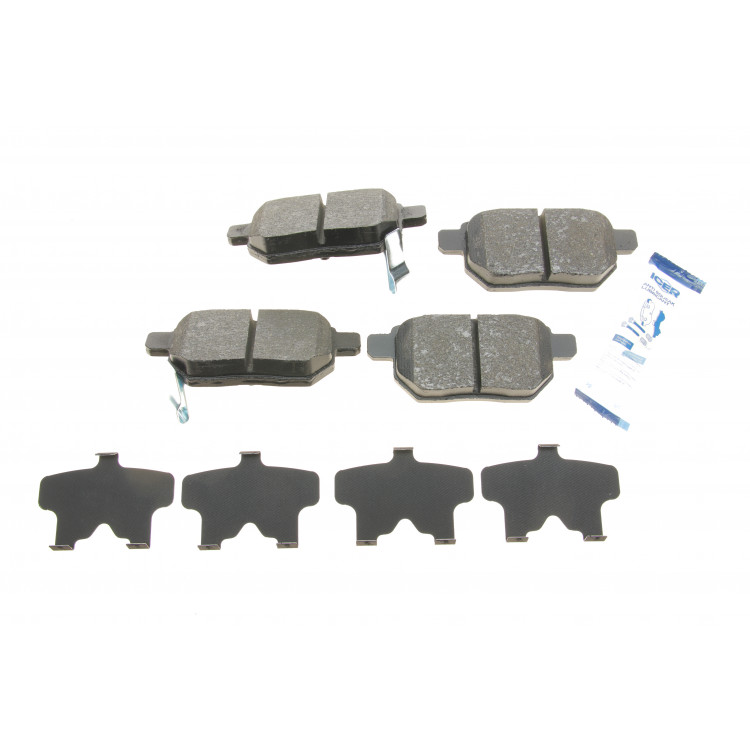 Колодки гальмівні (задні) Toyota Corolla/Auris 06-14/IQ/Urban Cruiser 09-15/Prius 12-/Yaris 05-