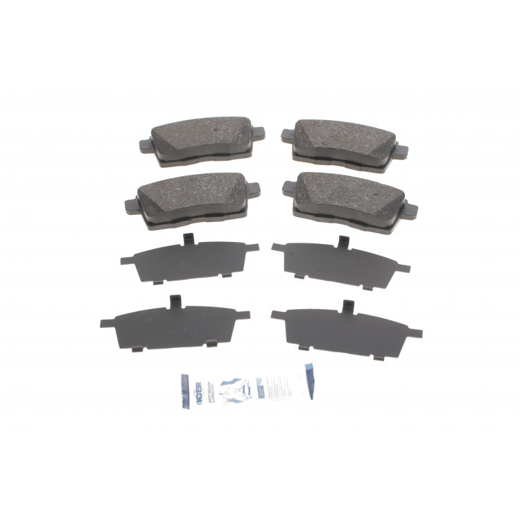 Колодки гальмівні (задні) Mazda CX-7 06-14/CX-9/Ford Edge (США)/Lincoln 06-