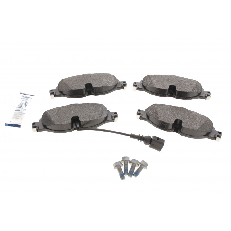 Колодки гальмівні (передні) Audi A3/Q2/Q3/Seat/Skoda Octavia/Kodiaq/VW Golf/Passat B8 12- (+датчик)