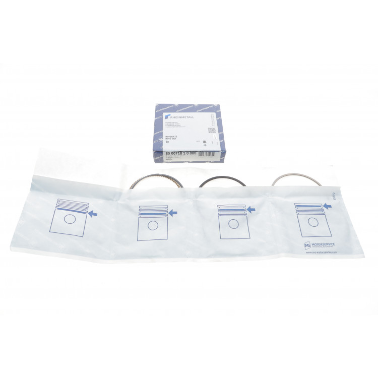 Кільця поршневі Opel Combo 1.6 01- (79.00mm/STD) (1.2-2.5-1.5)