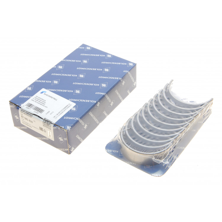 Вкладиші корінні Audi/VW 1.6/1.8/2.0 PN/RP/AAE/ABK/A (+0.25)