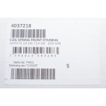 Пружина (передня) Hyundai Santa Fe I 2.0/2.4 16V/2.4 16V 4x4 01-06 (позашляховик)