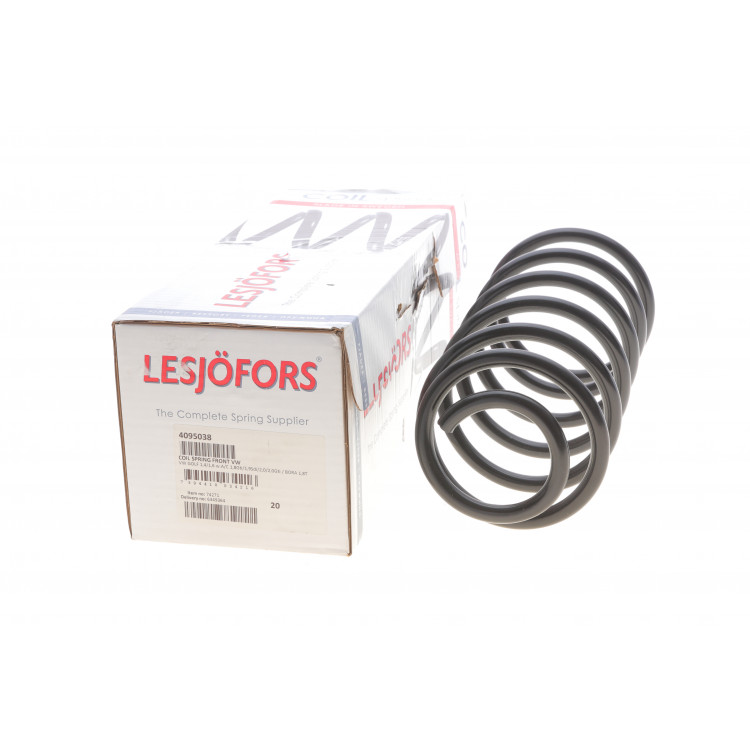 Пружина (передня) VW Golf IV 1.4 16V (+AC)/1.6/16V/FSI/1.9SDI/2.0 97-06 (нах.зад.частина/універсал)