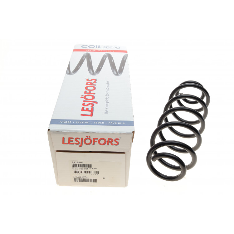 Пружина (задня) Citroen C4 1.2THP/1.4-2.0 16V/1.6HDi/THP/VTi/2.0HDi 04- (хэтчбэк/купе/седан)