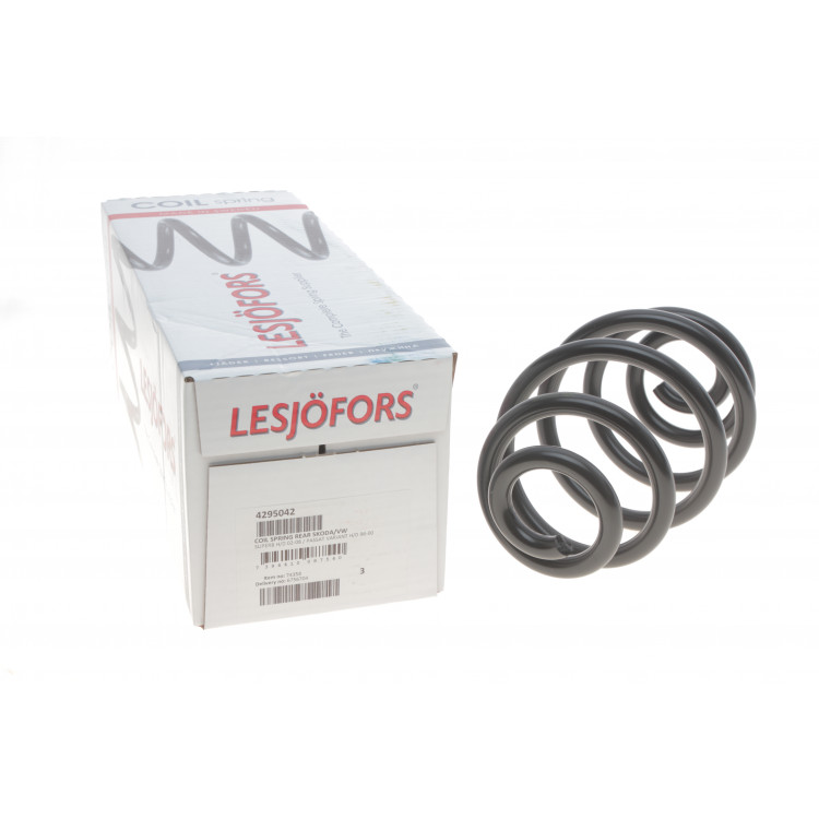 Пружина (задня) VW Passat B5 1.6-2.0/1.8T/1.9TDI/2.3 VR5/2.5TDI/2.8 V6 97-05 (ун) (з пост.діам)(HD)