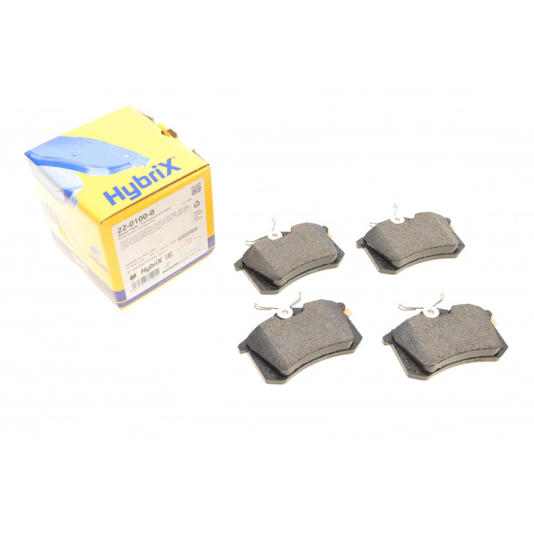 Колодки гальмівні (задні) VW Golf II/III/Passat B2/B3/B4 84-99/Polo 95-01/Peugeot 405 87-97