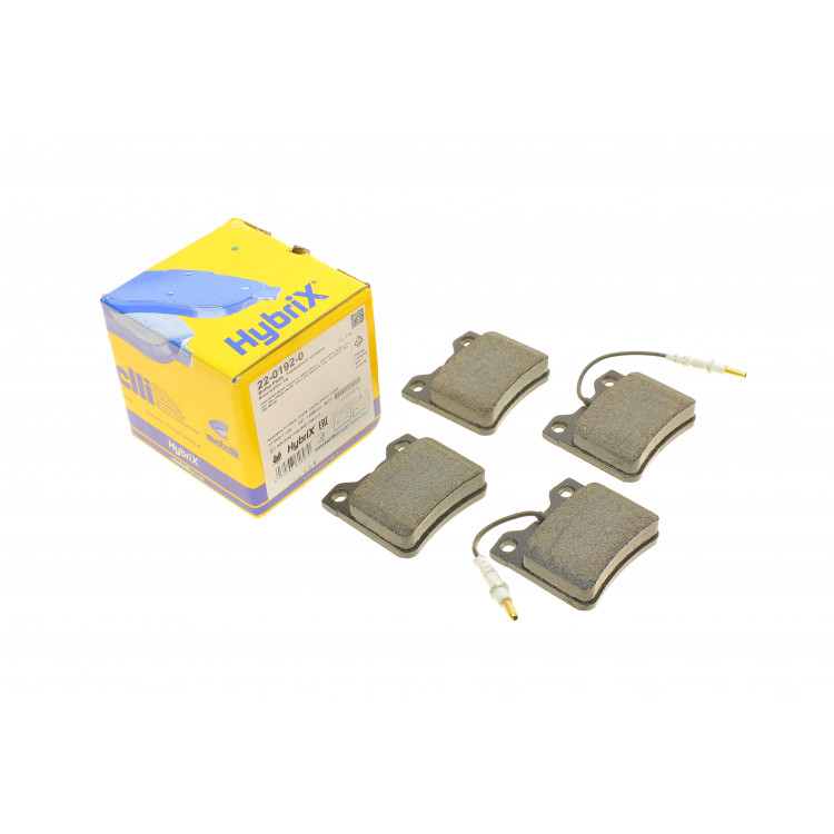 Колодки гальмівні (задні) MB Vito (W638) TDI 96-03 (+датчики)