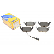 Колодки гальмівні (передні) Audi A3/Skoda Octavia 96-13/Fabia 99-/VW Caddy/Golf 96-15 (+датчик) Колодки гальмівні (передні) Audi A3/Skoda Octavia 96-13/Fabia 99-/VW Caddy/Golf 96-15 (+датчик)