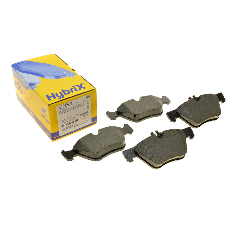 Колодки гальмівні (передні) MB E-class (W210/S210)/CLK-class (C208) 95-03/SLK-class (R170) 00-04