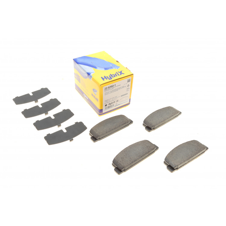 Колодки гальмівні (задні) Mazda 6 02-13/Mazda 323 91-04/626 III/V/RX-7 84-02