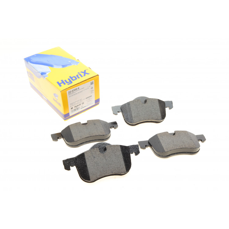 Колодки гальмівні (передні) Volvo S60 00-10/S70 97-00/S80 98-06/V70 95-06/XC70 Cross Country 00-07