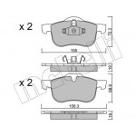 Колодки гальмівні (передні) Volvo S60 00-10/S70 97-00/S80 98-06/V70 95-06/XC70 Cross Country 00-07