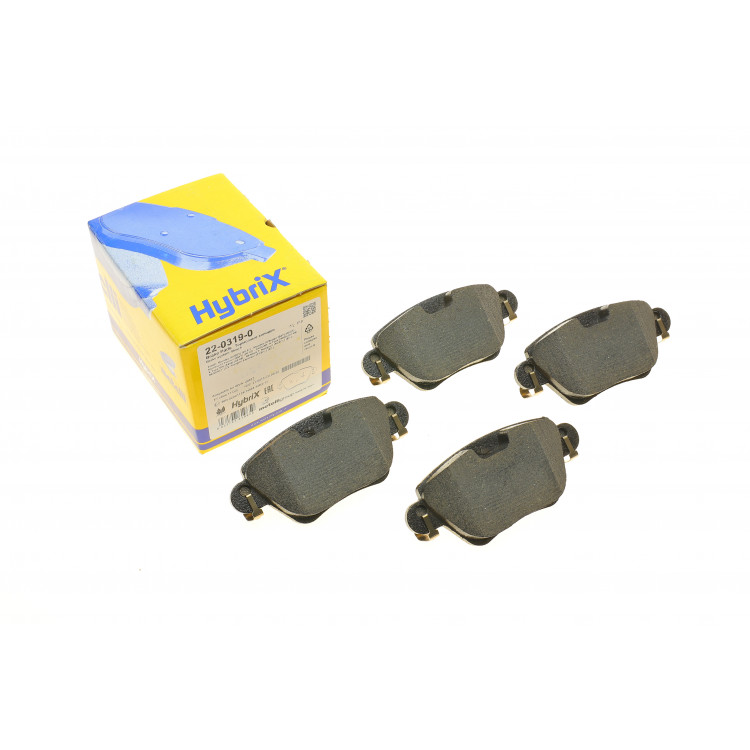 Колодки гальмівні (задні) Renault Kangoo 01-/Nissan Kubistar 03-09