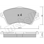 Колодки гальмівні (передні) Land Rover Freelander 98-06