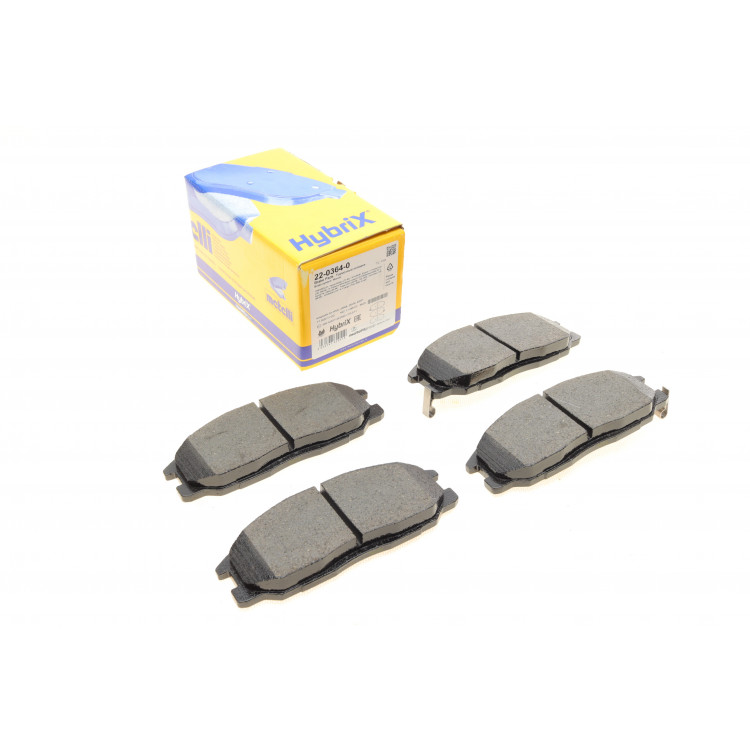 Колодки гальмівні (передні) Hyundai Santa Fe/Trajet 00-12/Ssangyong Actyon/Kyron 05-/Rexton 02-