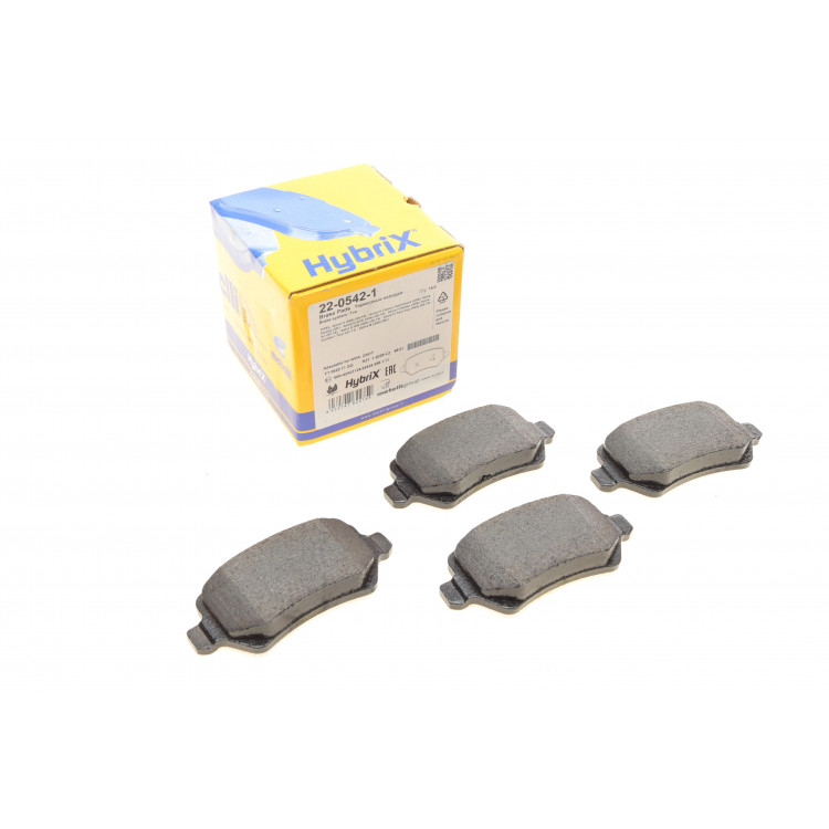 Колодки гальмівні (задні) Opel Astra H 04-/Combo 01-/Zafira B 05-15