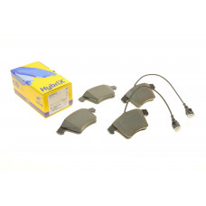 Колодки гальмівні (передні) VW Touareg 02-10 (+датчики)