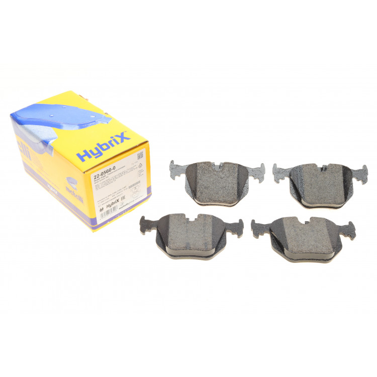 Колодки гальмівні (задні) BMW 3 (E46)/5 (E39) 98-07/7 (E38) 94-01/X3 (E83) 04-11/X5 (E53) 00-06