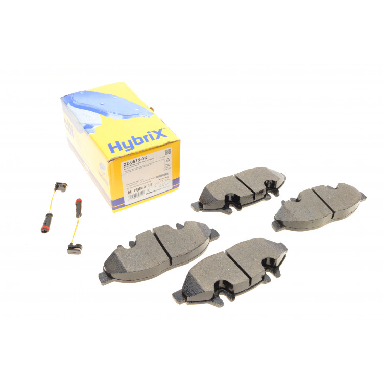 Колодки гальмівні (передні) MB Vito/Viano (W639) 03- (+датчики)