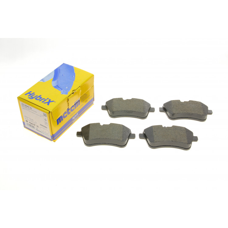 Колодки гальмівні (передні) MB A-class (W169)/B-class (W245) 04-12 (Bosch)