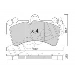 Колодки гальмівні (передні) Audi Q7 06-15/Porsche Cayenne/VW Touareg 02-10