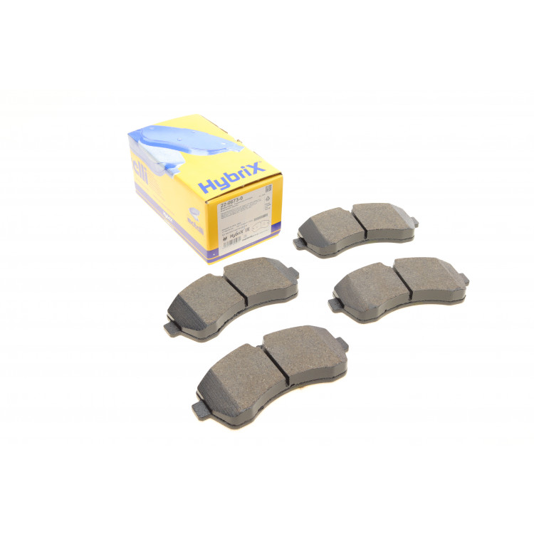 Колодки гальмівні (передні) MB Sprinter 411-519CDI/VW Crafter 06- (спарка)