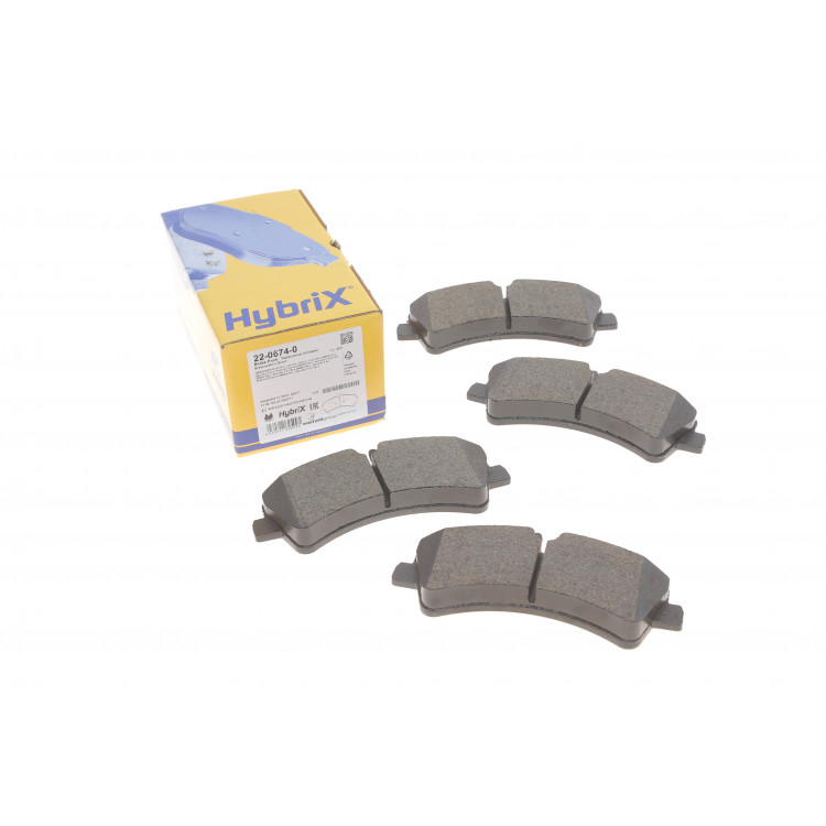 Колодки гальмівні (задні) MB Sprinter 411-519CDI/VW Crafter 06- (спарка)