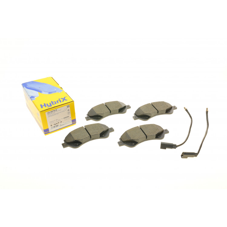 Колодки гальмівні (передні) Ford Transit 06-14/Transit Connect 06-13 (+датчики)