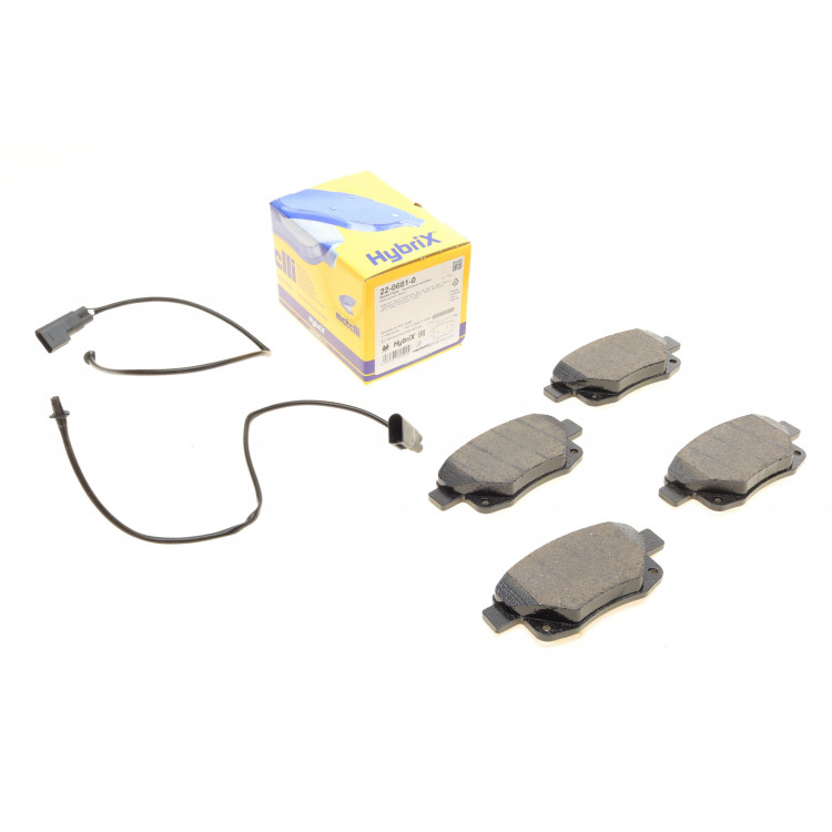 Колодки гальмівні (задні) Ford Transit V347 06-14 (+датчики)