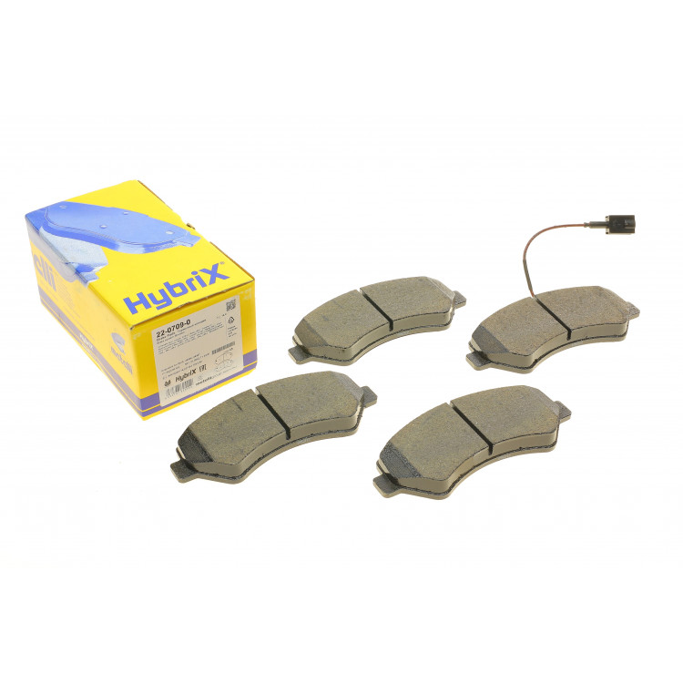 Колодки гальмівні (передні) Citroen Jumper/Fiat Ducato/Peugeot Boxer 06- R16 (+датчик)