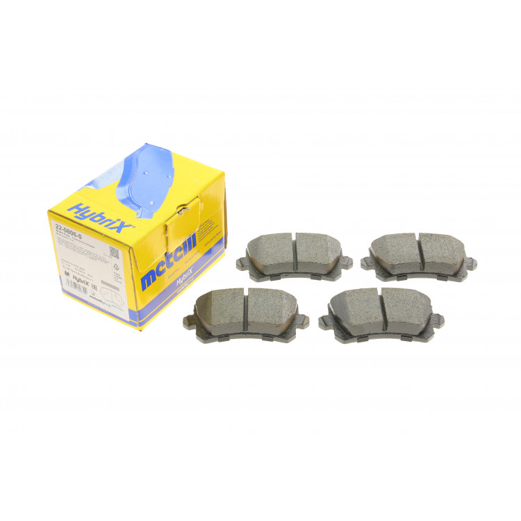 Колодки гальмівні (задні) Audi A6 05-18/Q3/Skoda Octavia 12-/VW Passat B6-B8/Tiguan 05-/Sharan 10-