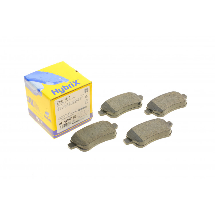 Колодки гальмівні (задні) Renault Megane III 08-/Grand Scenic III/Fluence 09-