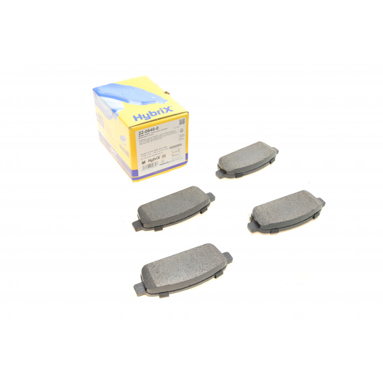 Колодки гальмівні (задні) Nissan Rogue 10-13/Opel Zafira/Mokka/Astra 11-