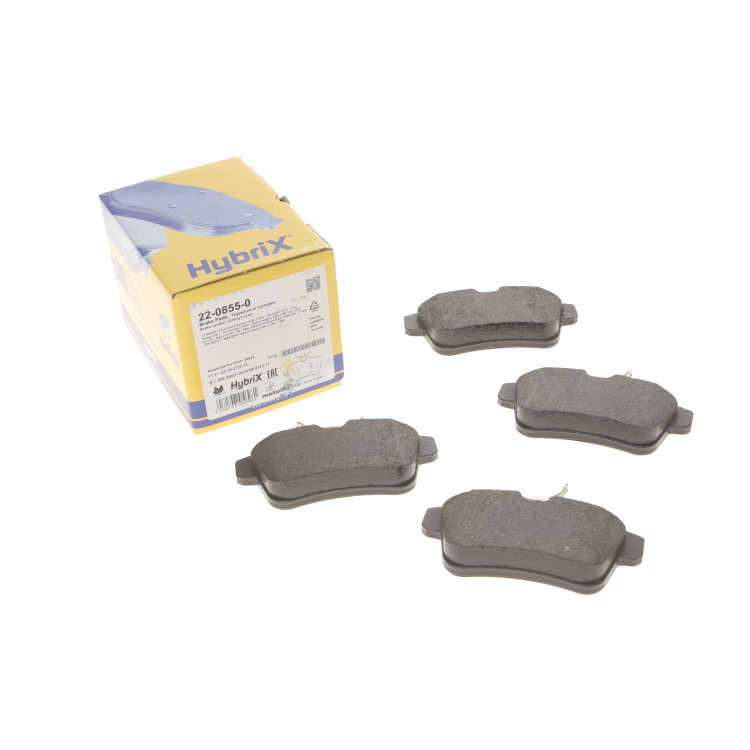 Колодки гальмівні (задні) Citroen C4 09-/Peugeot 308/3008 09-16/5008 09-17