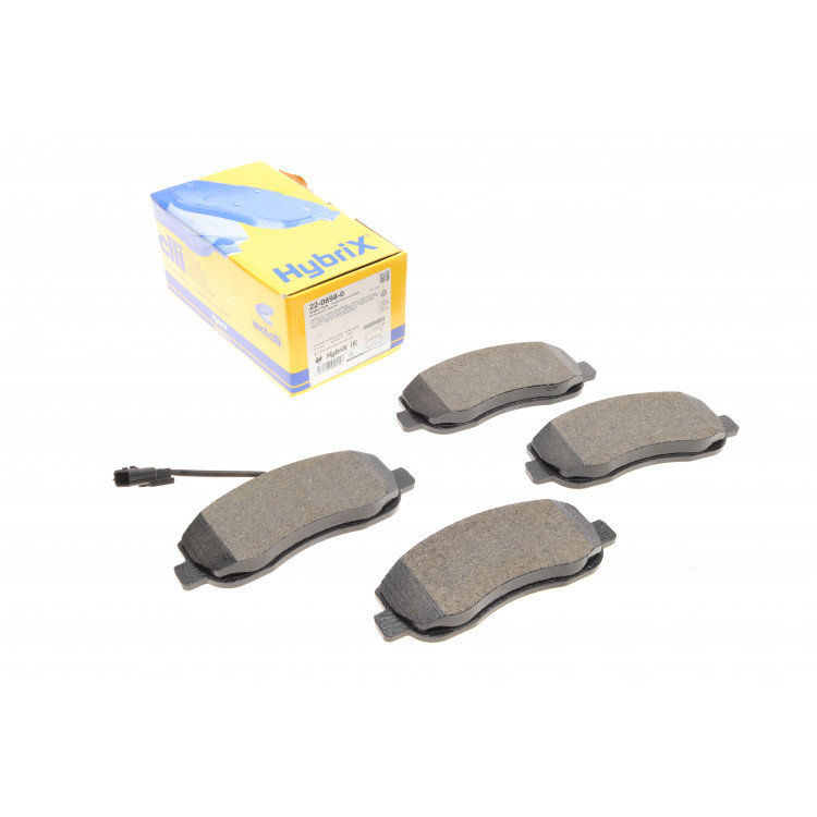 Колодки гальмівні (передні) Renault Master III/Opel Movano B/Nissan NV400 10-(+датчик)