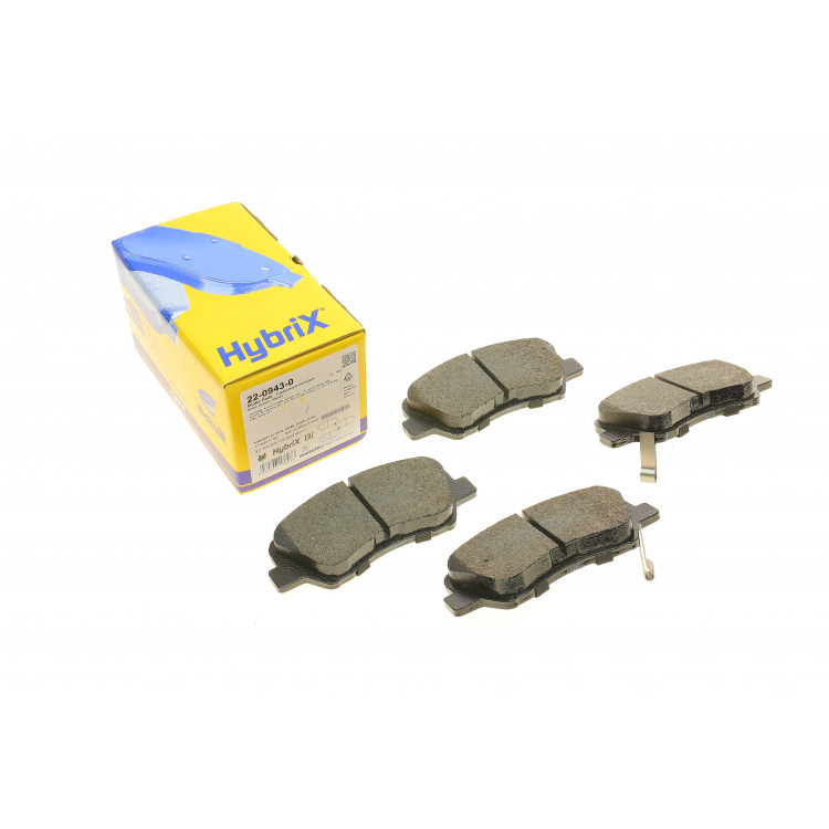 Колодки гальмівні (передні) Hyundai Accent IV 10-/ i20 14-/Solaris 17-/Kia Rio III 11-