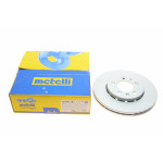 Диск гальмівний (передній) Skoda Fabia/Octavia 96-/Roomster 06-/VW Golf 97-06 (256x22)(з покр.)(вент)