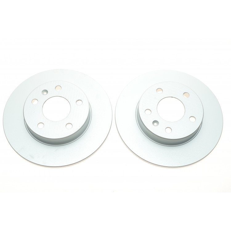 Диск гальмівний (задній) Opel Astra G/H 98-/Meriva A/B 03-/Zafira A/B 99- (264x10) (з покр.) (повний)