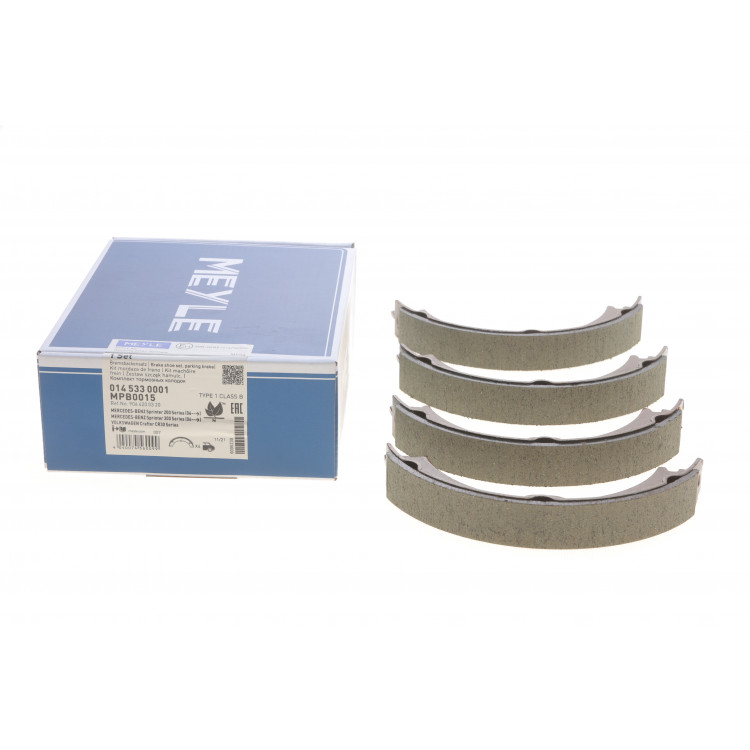 Колодки ручника MB Sprinter/VW Crafter 06- (180x25)