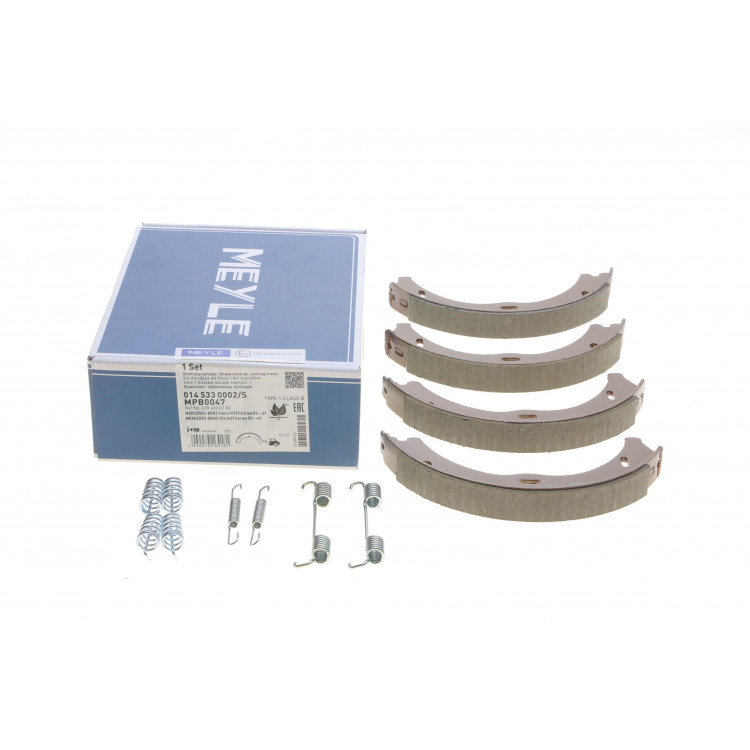 Колодки ручника MB Vito (W639) 03- (186x20) (з пружиною)