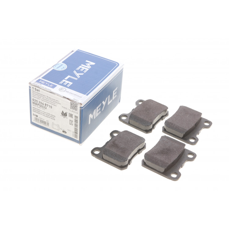 Колодки гальмівні (задні) MB E-class (W201/W124)