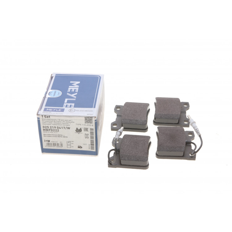 Колодки гальмівні (задні) MB Vito (W638) TDI 96- (Ate)