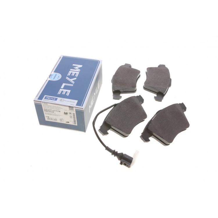 Колодки гальмівні (передні) VW T5 03- (20.1mm/18.7mm)