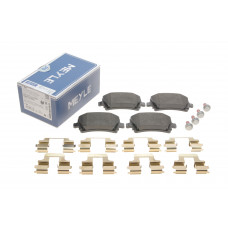 Колодки гальмівні (задні) VW Caddy 04- (Platinum)